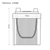 Panther Oldtimer 11211 6V 112Ah 540A/EN trocken Autobatterie