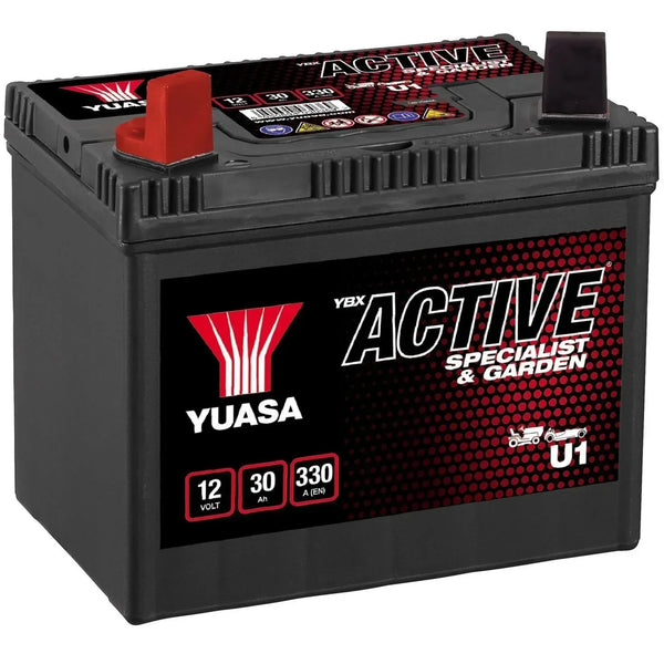 YUASA U1 12V 30Ah 330A/EN Rasentraktor Batterie