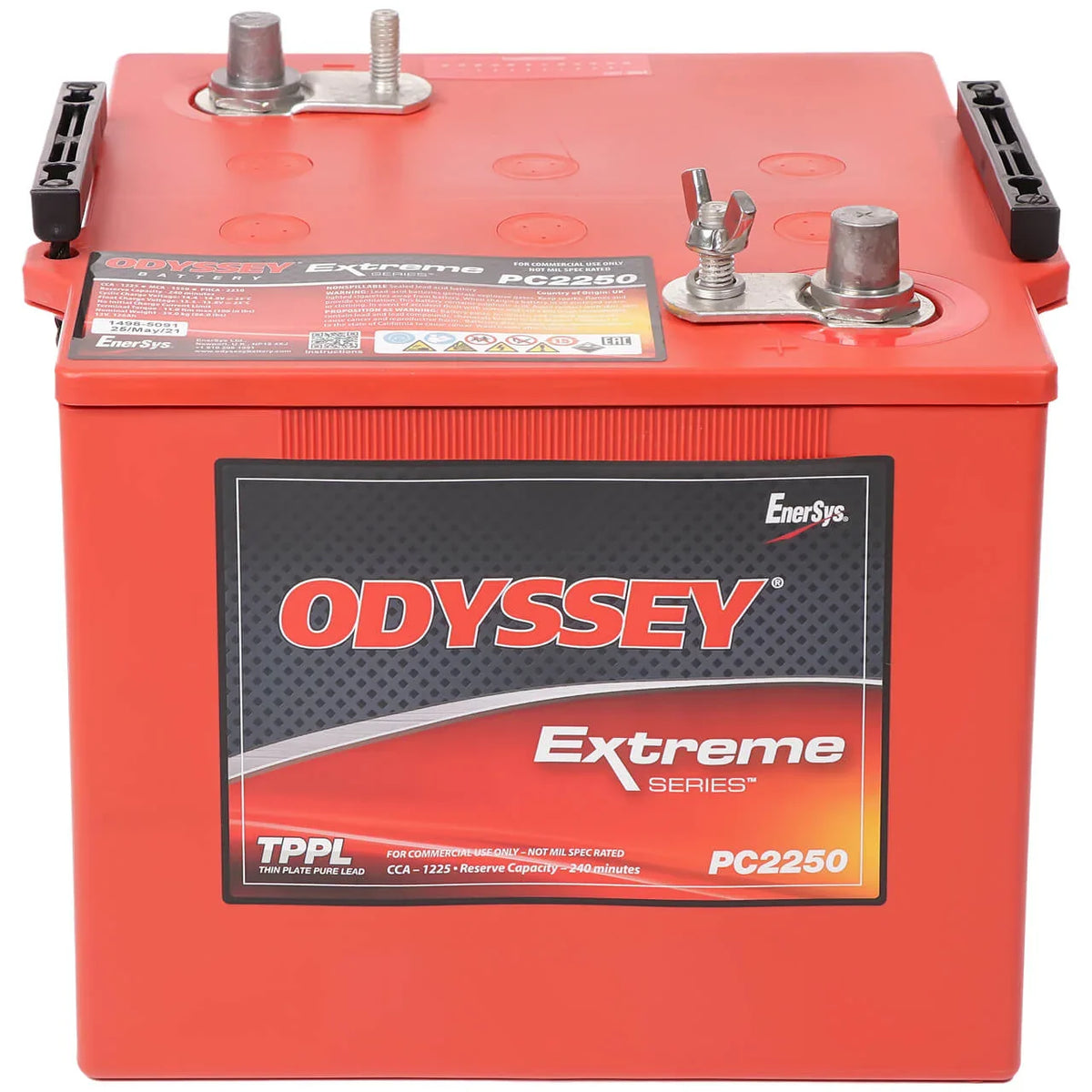 Odyssey Marine ODS-AGM6M ersetzt PC2250  12 V 114 Ah 1225 A/EN