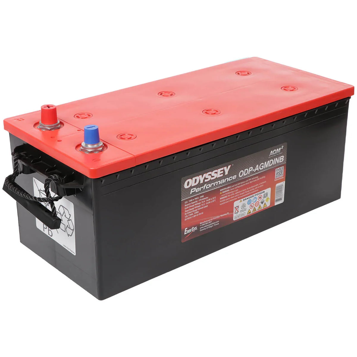 Odyssey Performance ODP-AGMDINB (629-DIN B-1300) 12V 170Ah 1300 A/EN