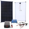 BIG Power Grid Solaranlage 12V 1000W Inverter + 300W Panel Monokristallin + Victron Smart Solar MPPT 100/30