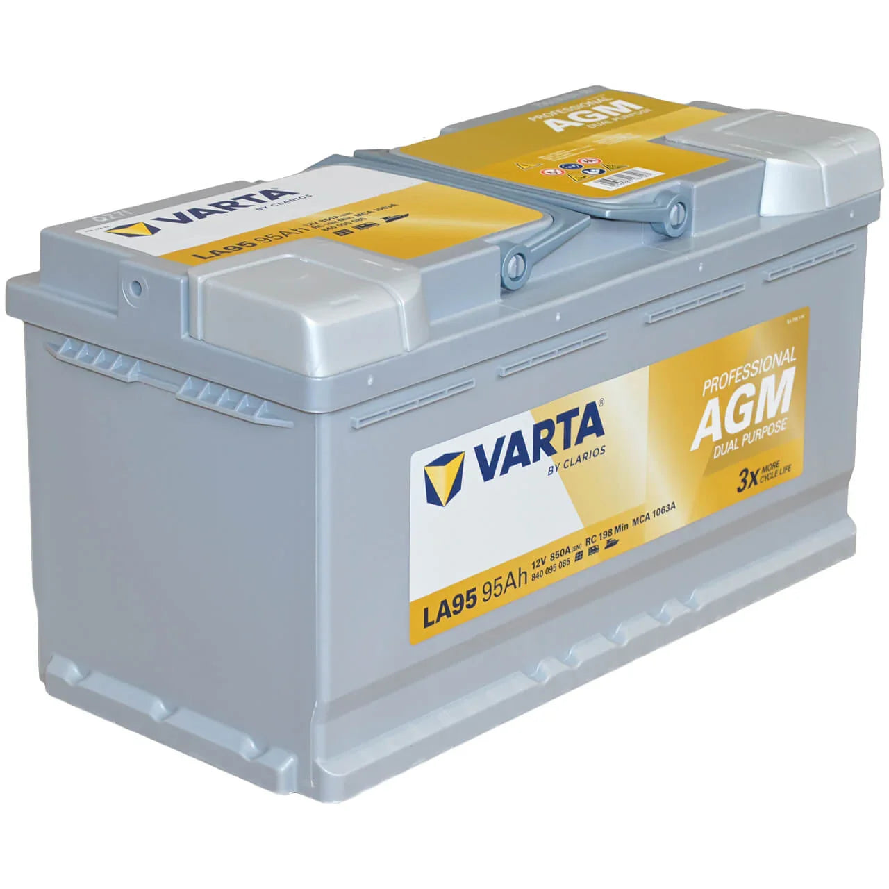Varta LA95 Professional AGM 12V 95Ah 850A/EN Starter- und Versorgerbatterie