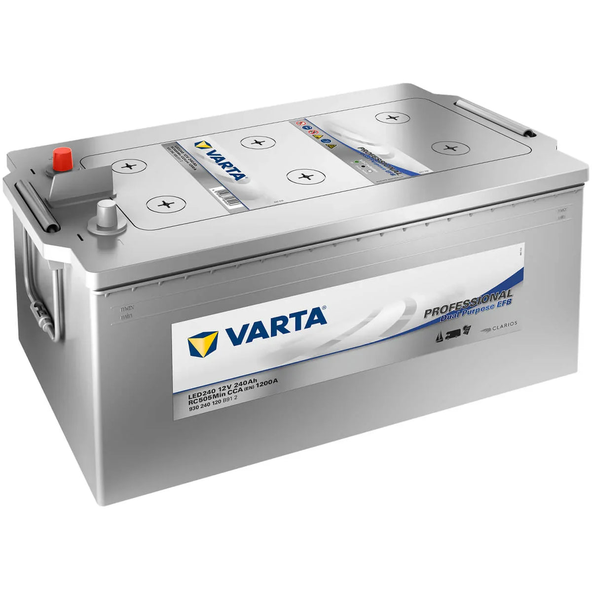 Varta LED240 Professional Dual Purpose EFB 12V 240Ah 1200A/EN Starter- und Versorgerbatterie
