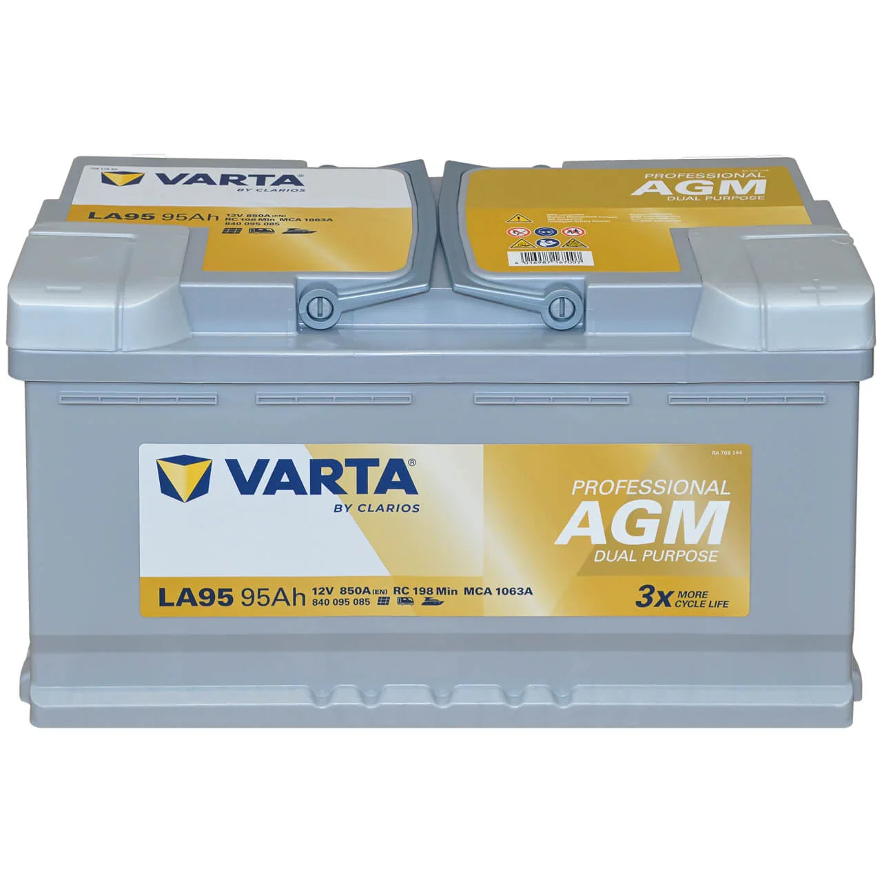 Varta LA95 Professional AGM 12V 95Ah 850A/EN Starter- und Versorgerbatterie