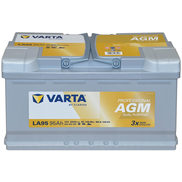 Varta LA95 Professional AGM 12V 95Ah 850A/EN Starter- und Versorgerbatterie