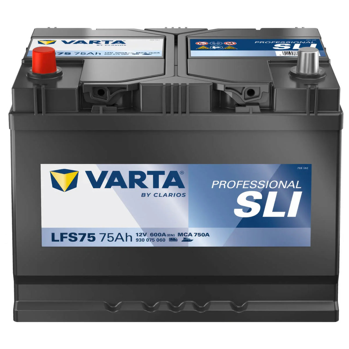 Varta LFS75 Professional Starter 12V 75Ah 600A/EN Starterbatterie