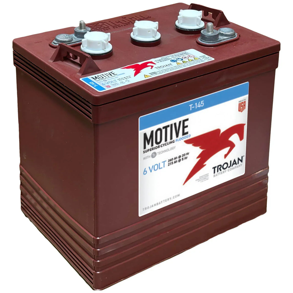 Trojan T-145 6V 260Ah Traktionsbatterie