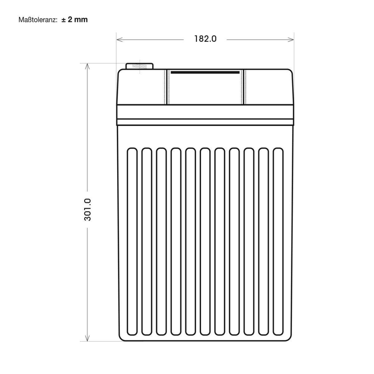 BIG E-Drive AGM 8V 200Ah Traktionsbatterie