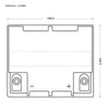 BIG E-Drive AGM 12V 40Ah Traktionsbatterie