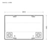 BIG E-Drive AGM 12V 55Ah Traktionsbatterie