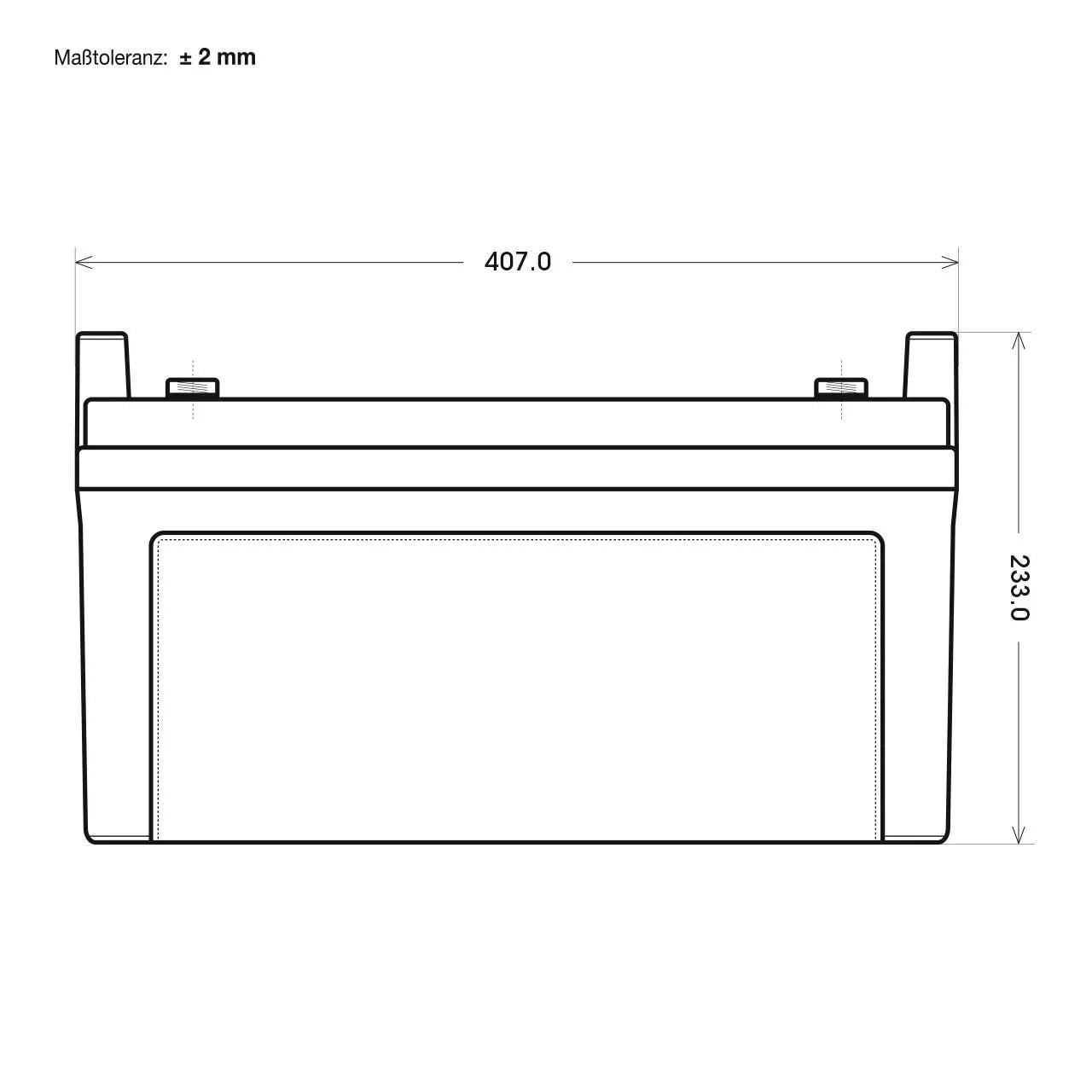 BIG E-Backup AGM 12V 120Ah USV Batterie