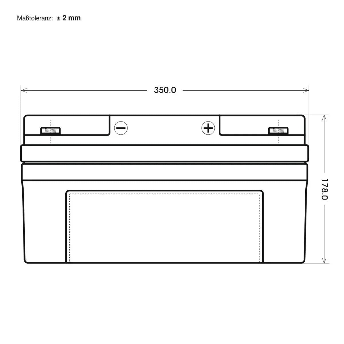 BIG E-Backup AGM 12V 65Ah USV Batterie