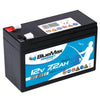 Versorgerbatterie BLUEMAX Fishermans Energy AGM 12V 7,2Ah Seite links