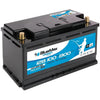 Versorgerbatterie BLUEMAX Fishermans Energy LiFePo4 Lithium 12V 100Ah Seite links