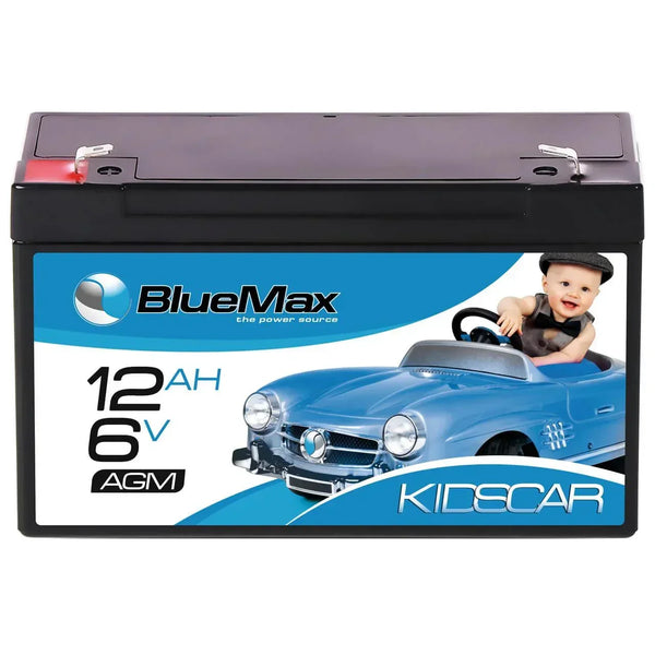 BLUEMAX KidsCar AGM 6V 12Ah Kinderauto Batterie
