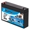 Kinder Elektrofahrzeug Batterie BLUEMAX KidsCar AGM 6V 7.2Ah Seite rechts