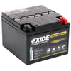 Versorgerbatterie Exide Marine & Multifit Equipment GEL ES290 12V 25Ah Seite links