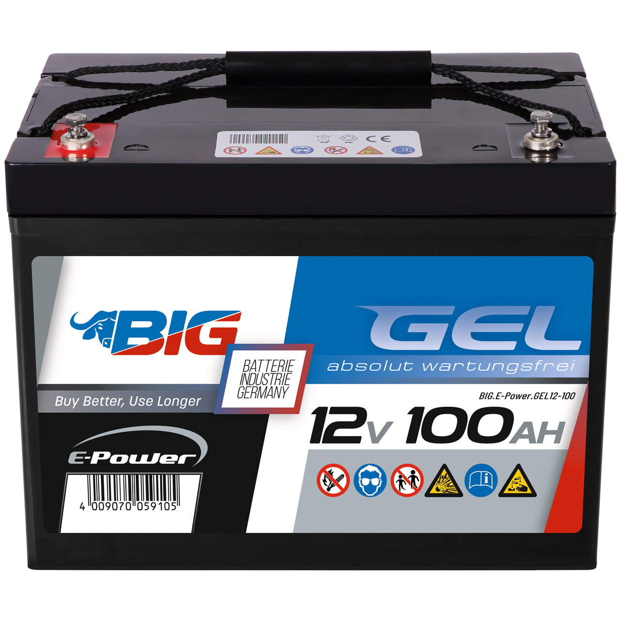 BIG E-Power GEL 12V 100Ah Batterie
