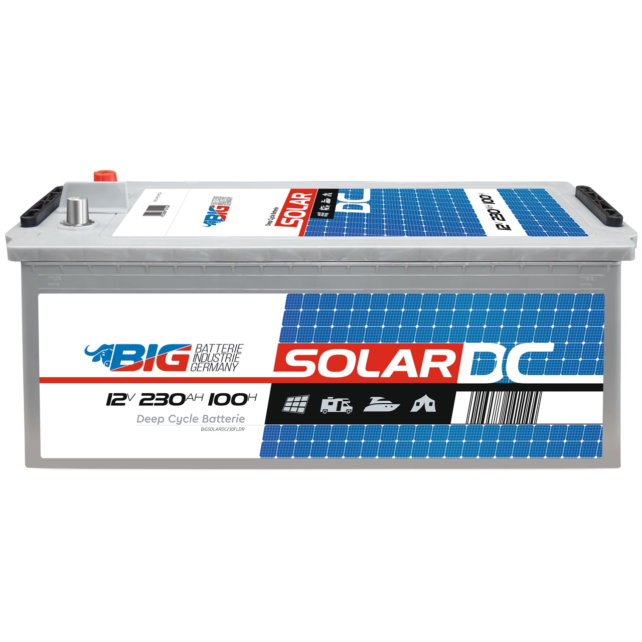 Langzeit Solar AGM Batterie 230Ah 12V, 362,94 €