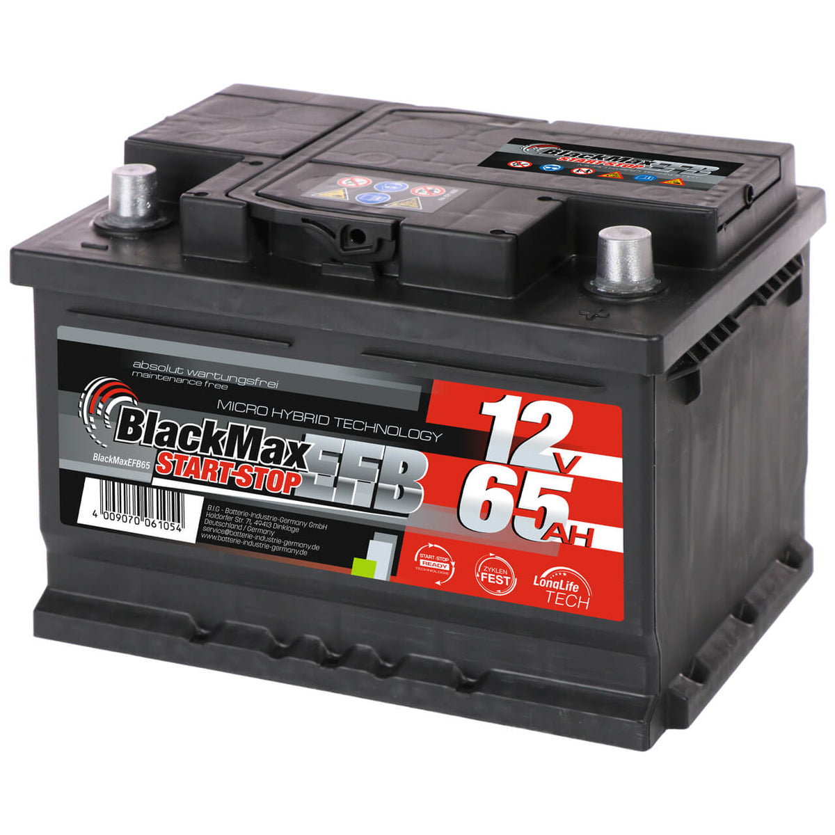 BIG Professional Solar DC 95502 12V 80Ah C100 Versorgerbatterie