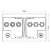 BIG Professional AGM 12V 100Ah C100 Versorgerbatterie