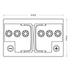 BIG Professional AGM 12V 110Ah C100 Versorgerbatterie