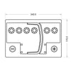 BIG Professional AGM 12V 80Ah C100 Versorgerbatterie
