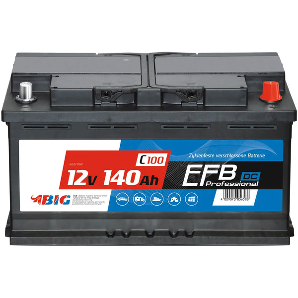BIG Professional Solar DC EFB 12V 140Ah C100 Versorgerbatterie