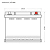 BIG Professional Solar DC EFB 12V 70Ah C100 Versorgerbatterie