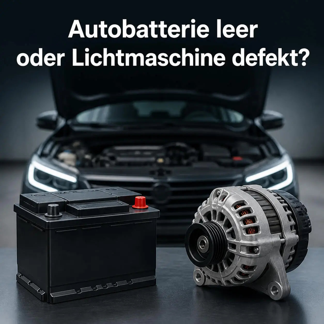 Autobatterie leer oder Lichtmaschine defekt? So finden Sie die Ursache heraus