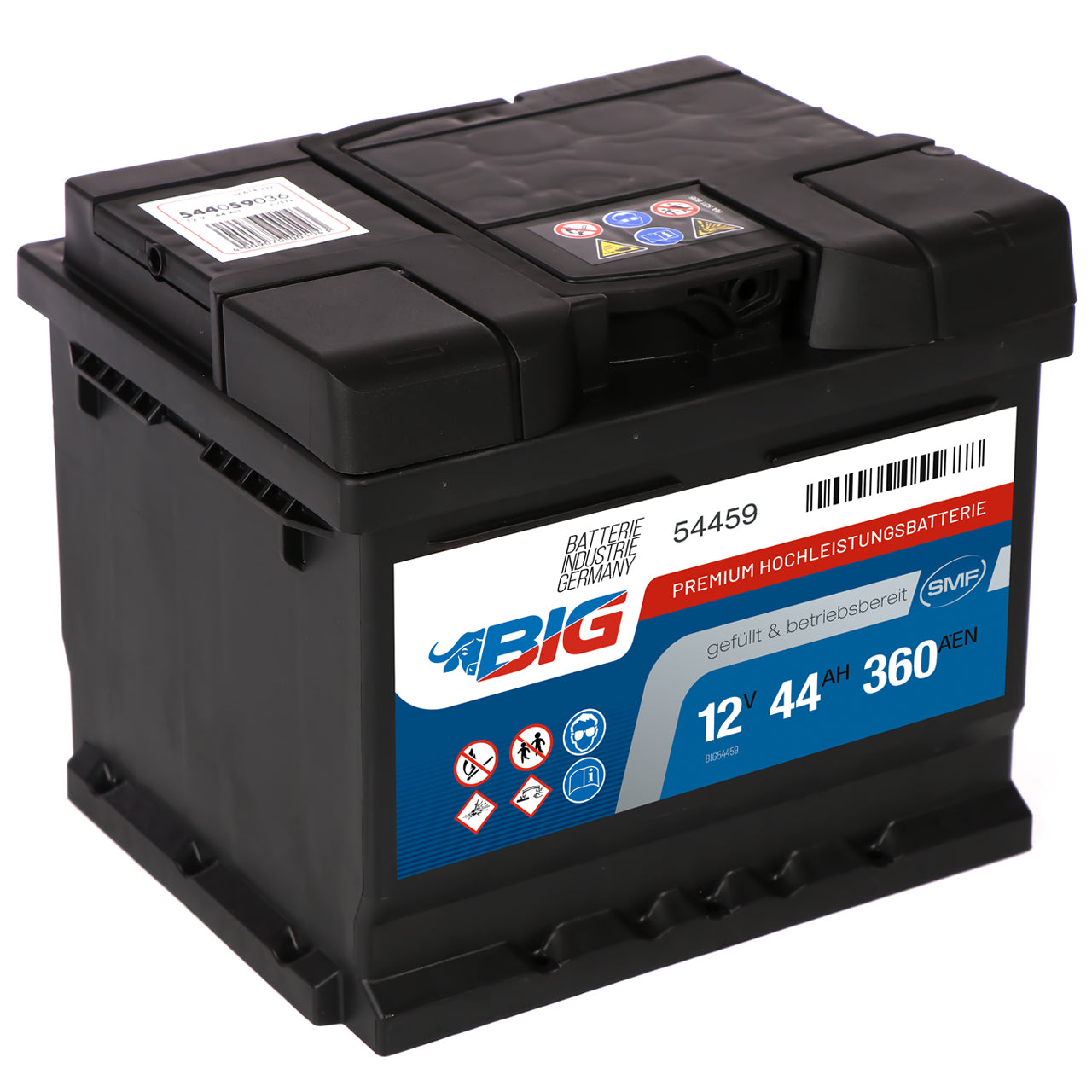 CARIPAR BLUE LINE PKW KFZ Autobatterie Starterbatterie 12V 44Ah 360A/EN B13  