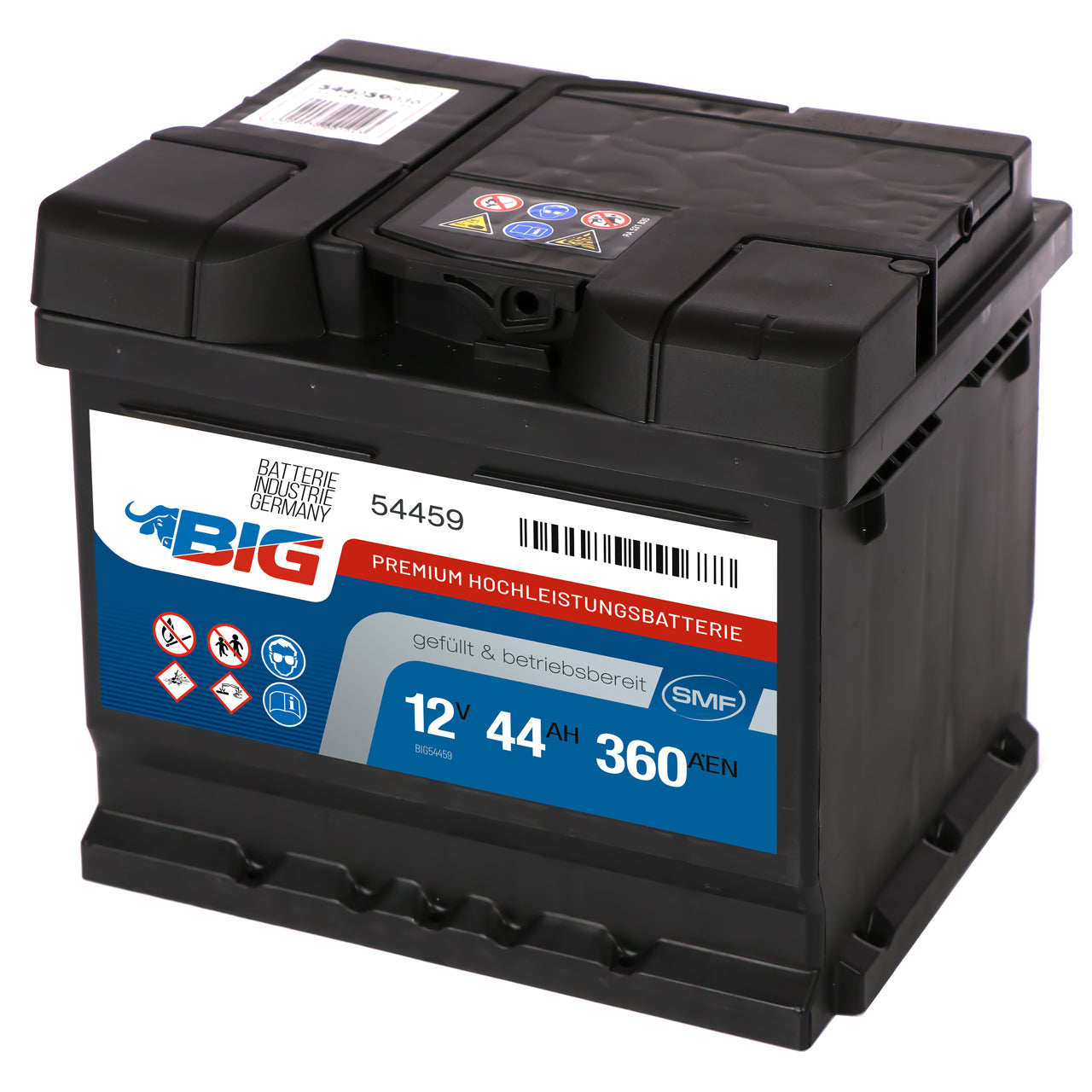 BIG Autobatterie 12V 44Ah DIN 54459