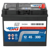 BIG Premium 54584 12V 45Ah 300A/EN Autobatterie