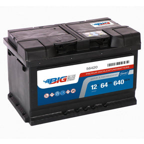 BIG Premium 56420 12V 64Ah 640A/EN Autobatterie