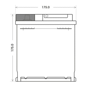 BIG Premium 56420 12V 64Ah 640A/EN Autobatterie