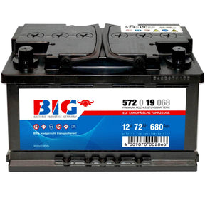 BIG Premium 57219 12V 72Ah 680A/EN