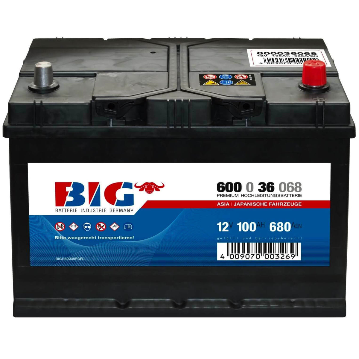 BIG Premium 60036 12V 100Ah 680A/EN