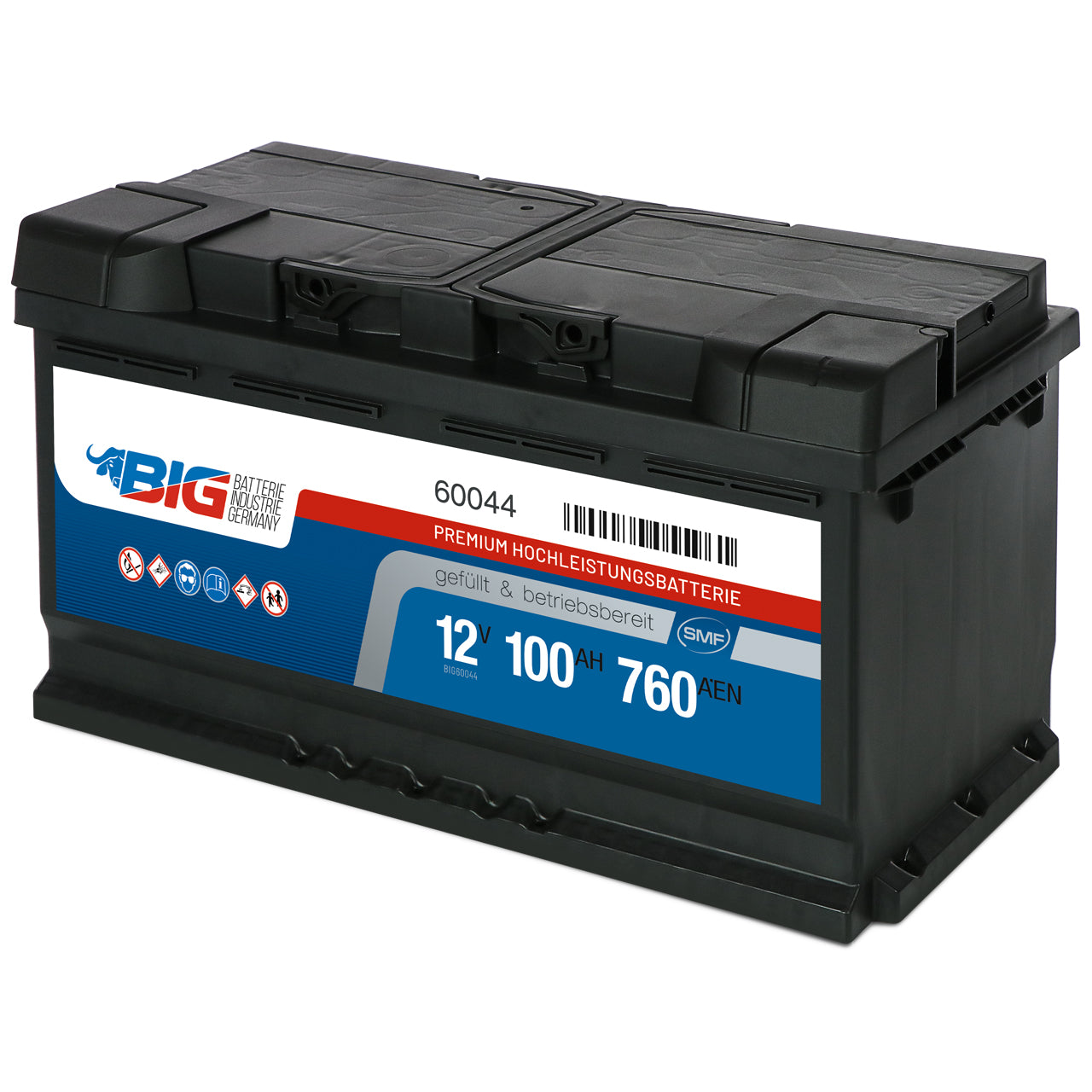 Intact 60044 Start-Power 100Ah 830A 12V Autobatterie