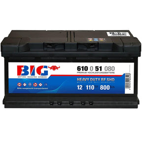 BIG Premium 61051 12V 110Ah 800A/EN