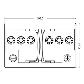 BIG Start-Stop AGM 12V 105Ah 1000A/EN