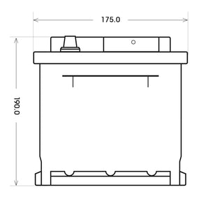 BIG Start-Stop AGM 12V 60Ah 700A/EN