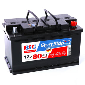 BIG Start-Stop AGM 12V 80Ah 850A/EN