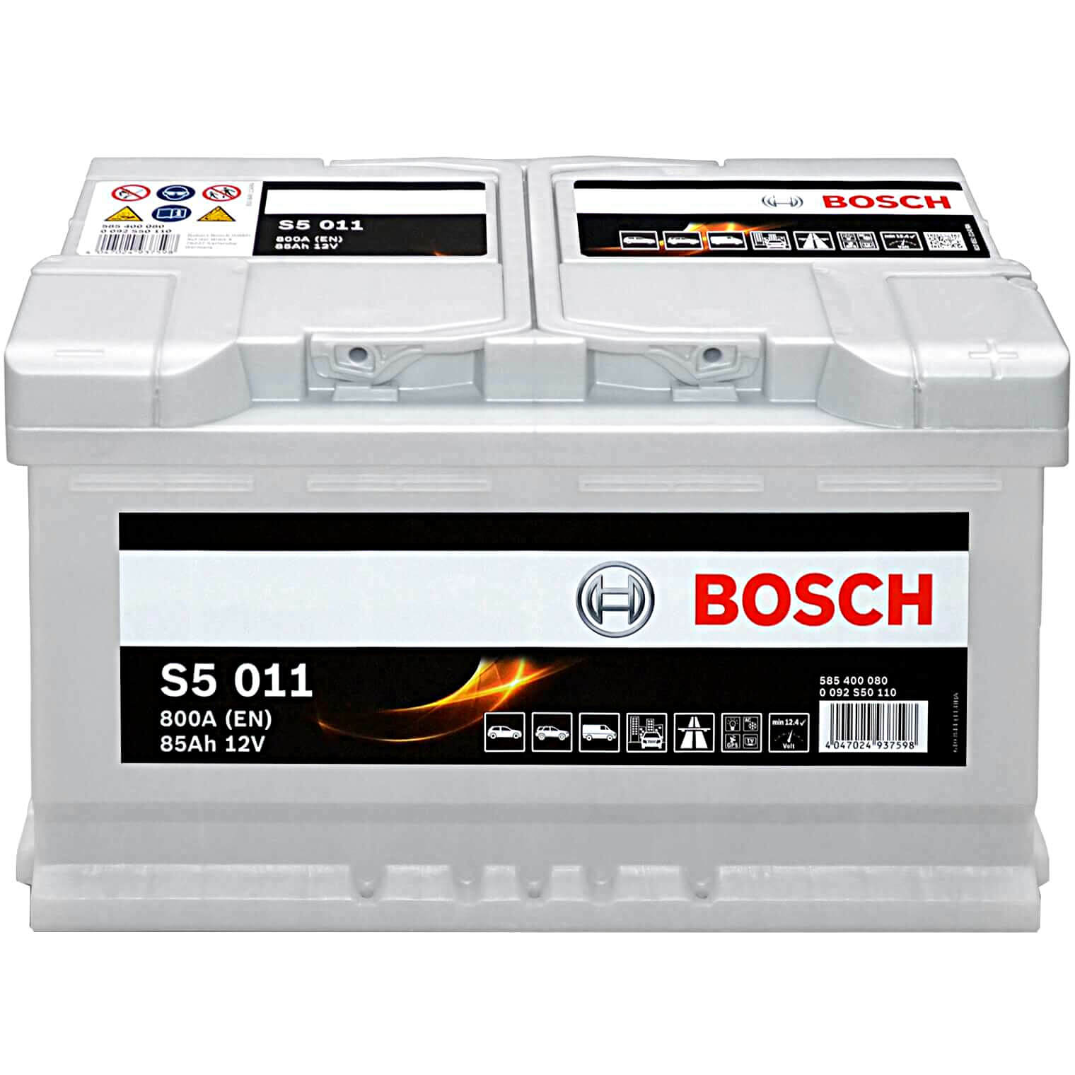 Bosch S5011 12V 85Ah 800A/EN