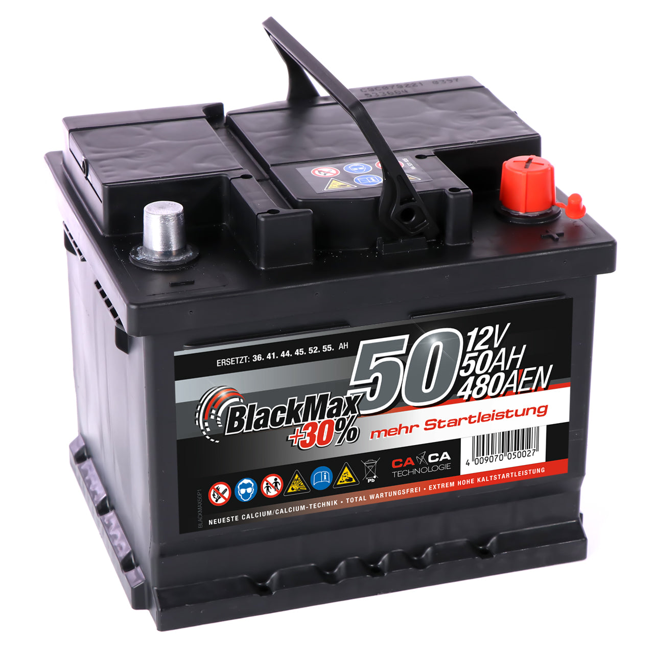 Autobatterie Speed L150-12V 50Ah 450A/EN - Starter 30% mehr