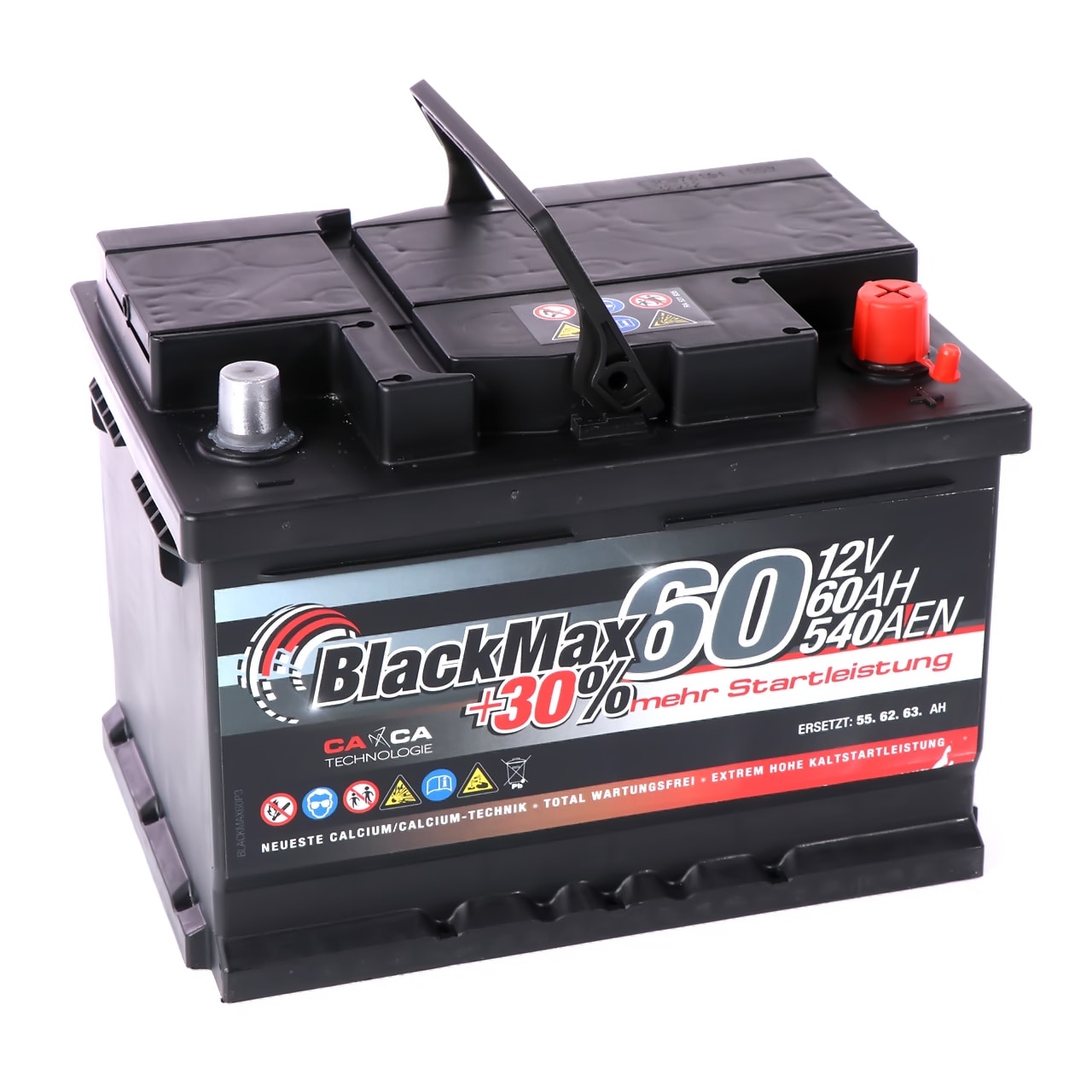 Batterie 60Ah L2 Standard CARMAX - SOCARIMEX, Produits d'entretiens auto  pour professionnels