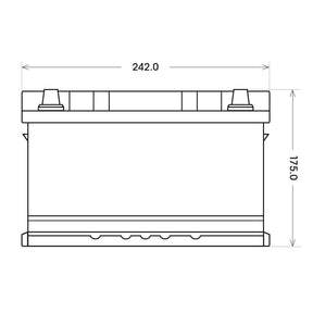 BlackMax +30% 12V 60Ah 540A/EN