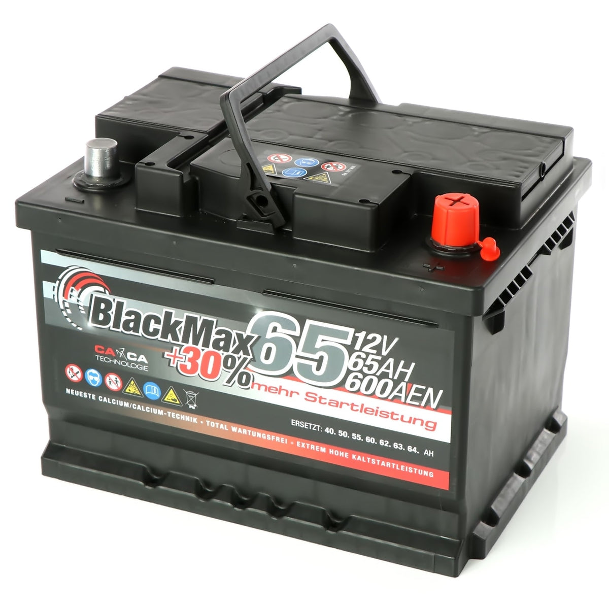 BlackMax +30% 12V 65Ah 600A/EN