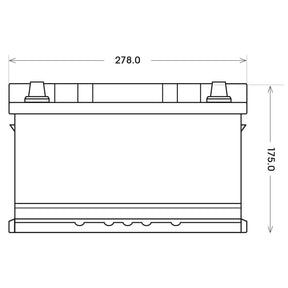 BlackMax +30% 12V 70Ah 550A/EN