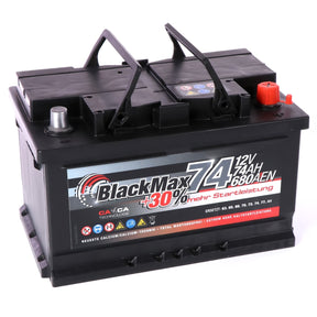 BlackMax +30% 12V 74Ah 680A/EN