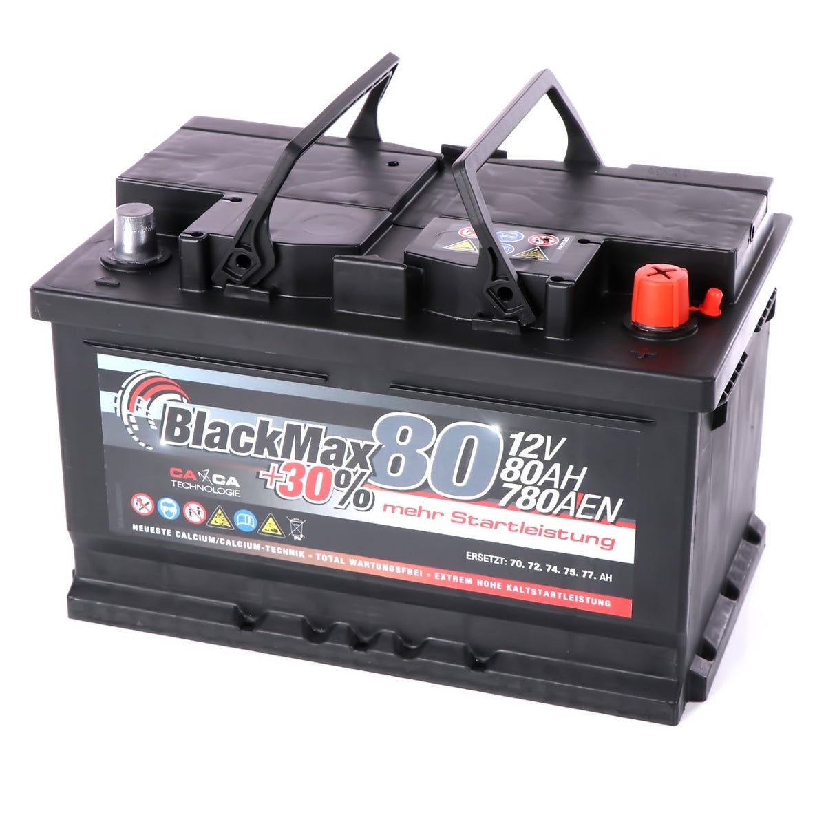 BlackMax +30% 12V 80Ah 780A/EN